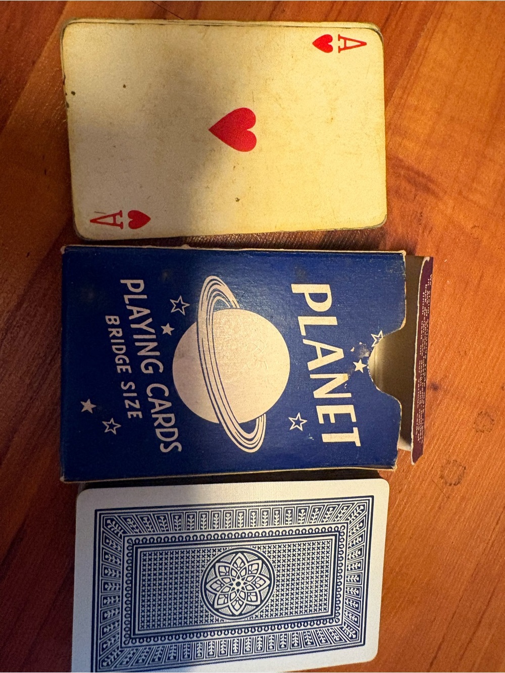 Playing Cards - Blue Bridge Size Card Deck